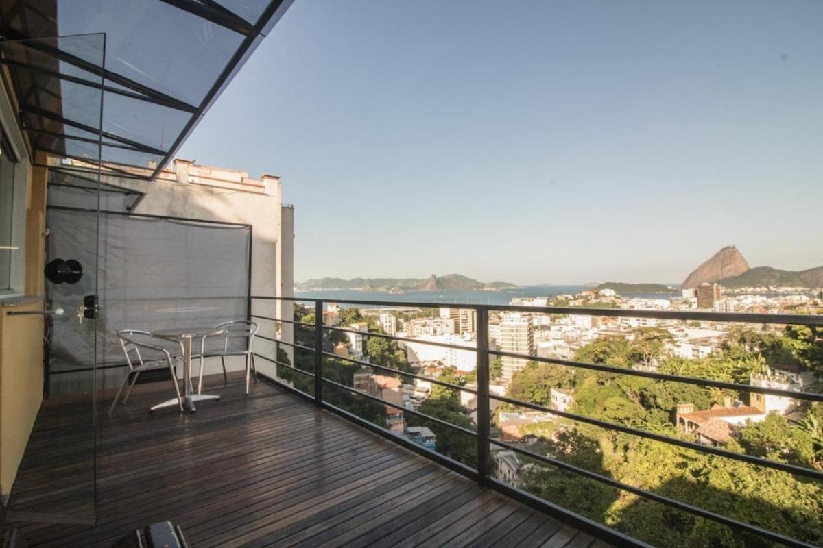 Apartamento Stylish Loft With Balcony And View Of Sugar Loaf Río de Janeiro