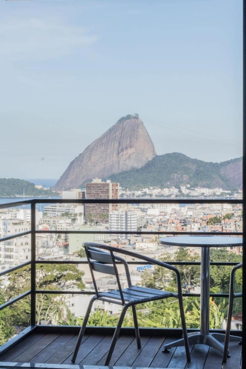 Apartamento Stylish Loft With Balcony And View Of Sugar Loaf